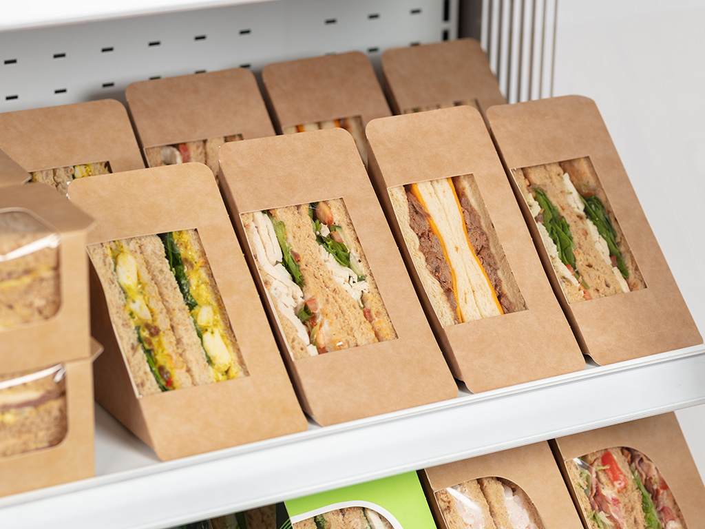 Colpac's sandwiches in chiller